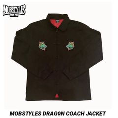 MOBSTYLES モブスタイルス　DRAGON COACH JACKET 黒