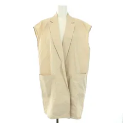 アーバンリサーチ URBAN RESEARCH 21SS ベスト ジレ ロング FREE ベージュ /TK ■BM