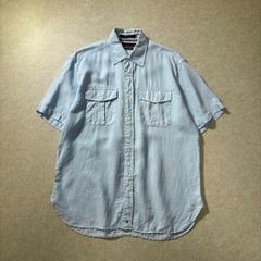 00s Tommy Hilfiger linen shirt