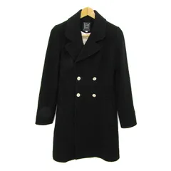 シンシアローリー チェスターコート アウター ベルト付き ウール レディース 3サイズ ブラック Cynthia Rowley 【中古】のサムネイル