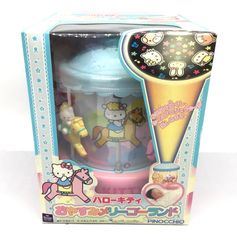 6251 [Unopened] Hello Kitty Goodnight Merry-Go-Round Home Projector, Lullaby Toy, PINOCCHIO, Sanrio Baby Products