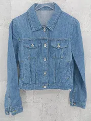 ◇ peyton place ペイトンプレイス 長袖 Gジャン デニム ジャケット M ブルー系 * 1002799603713 【中古】 【1002799603713】のサムネイル