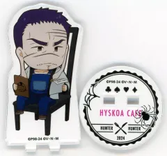 【中古】アクリルスタンド・アクリルパネル フランクリン=ボルドー 「HUNTER×HUNTER×animatecafe 奇術師ヒソカのヒソカフェ 第2弾 トレーディングアクリルスタンド」