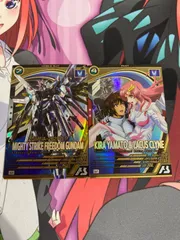 アーセナルベース　マイティーストライクフリーダムガンダム　キラ・ヤマト&ラクス・クライン　fq01 u