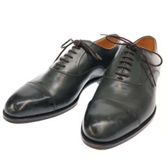 CALMANTHOLOGY カルマンソロジー A6534 BALMORAL CAP TOE レザーシューズ  グリーン UK8