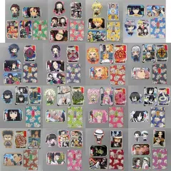 【中古】シール・ステッカー 全16種セット 「カードダス 鬼滅の刃 ダイカットステッカーセット」