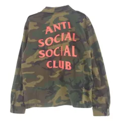 no brand（ノーブランド）の「ANTI SOCIAL SOCIAL CLUB アンチソーシャルクラブ ASSC ×ALPHA  INDUSTRIES Defender Jacket Dark Camo -1color-（ミリタリージャケット）」 - WEAR