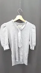 ◇ ⊂ PROPORTION BODY DRESSING 半袖 ニット セーター サイズM グレー レディース E  【1411210015880】