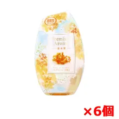 室内用消臭芳香剤 エステー お部屋の消臭力 プレミアムアロマ 玄関/リビング用 金木犀 400mL X6個