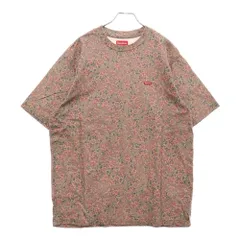 SUPREME (シュプリーム) 21AW Floral Cards Small Box Tee フローラル カード スモールボックスロゴ クルーネック 半袖Tシャツ カットソー マルチ