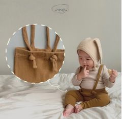 【SALE】ベビーリブサロペット