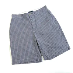 ◎価格交渉OK◎【美品】Polo by Ralph Lauren ポロバイラルフローレン　ショートパンツ　チェック柄　コットン100%　紺×赤×白　32