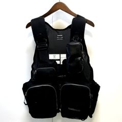 シマノ VF-024U ゲームベスト  固定式フローティングベスト ライフジャケット 大人用フリーサイズ リアルブラック 釣り 釣具 フィッシング SHIMANO◇TA2470