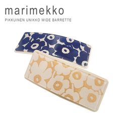 新品 未使用 マリメッコ バレッタ ヘアアクセサリー ウニッコ  ピックネイン ワイドバレッタ marimekko PIKKUINEN UNIKKO WIDE BARRETTE 092600