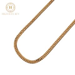 【新品】喜平ネックレス K18 18金 750 6面ダブル 10.1g 50cm 2.5mm キヘイ チェーン 金ネックレス 造幣局検定マーク 10g 60cm メンズ アクセサリー