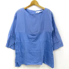 自由区 カットソー シャツ トップス 七分袖 レディース 40サイズ ブルー Area Free 【中古】のサムネイル