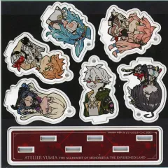 【中古】キーホルダー [単品] 集合 飾れる!アクリルキーホルダー6種セット 「PS5/PS4/Switch/PCソフト ユミアのアトリエ ～追憶の錬金術士と幻創の地～ スペシャルコレクションボックス」 同梱特典