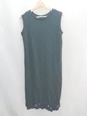 ◇ khaju - ロング丈 ワンピース サイズ表記なし ブラック レディース E  【1407020032254】