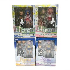 未使用 Max Factory マックスファクトリー figma らき☆すた 4人 セット 泉こなた 柊かがみ 柊つかさ 高良みゆき フィギュア 人形 a9323