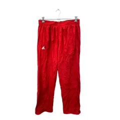 adidas トレーニングパンツ Lサイズ アディダス レッド系 古着卸 アメリカ仕入 2503-993