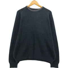 古着 90年代 エディーバウアー Eddie Bauer コットンニットセーター USA製 メンズM相当 ヴィンテージ/eaa472137
