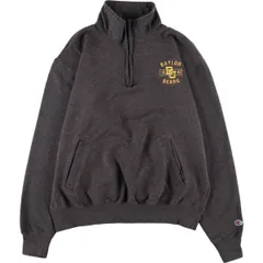 古着 チャンピオン Champion ECO FLEECE ハーフジップスウェットシャツ トレーナー メンズXL/eaa363784