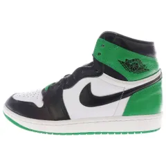 NIKE (ナイキ) AIR JORDAN 1 RETRO HIGH OG LUCKY GREEN 2023 エアジョーダン1 レトロ ラッキーグリーン ハイカットスニーカー ホワイト/グリーン US9.5/27.5cm DZ5485-031