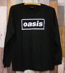 長袖★新品ロゴ【Oasis】オアシス★BWT★プリントTシャツ