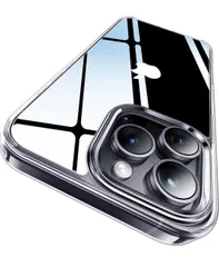 ★CASEKOO iPhone 16 Pro 用 ケース クリア 耐衝撃 米軍MIL規格 ストラップホール付き ワイヤレス充電対応 いPhone16Pro 用ケース 6.3インチ「KORI 」クリア