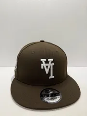 Newera ロサンゼルスドジャース 40thアニバーサリー リバースロゴ 9fifty スナップバックキャップ ブラウンカラー