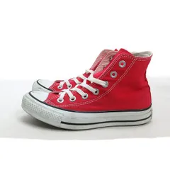 k■【23cm】コンバース/CONVERSE ALL STAR オールスター ハイカットキャンバススニーカー/赤/LADIES■45【中古】