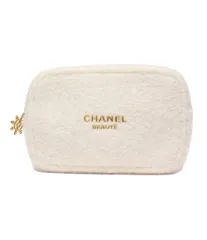 【完売品】2024CHANELクリスマスコフレ⭐︎ホワイトポーチ付き シャネル2024年クリスマスコフレ「雪の結晶チャーム」ポーチ付き