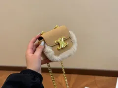 [Celine] ミニコインパース ファーデザイン - 折り畳みボックス付き | セリーヌ レディースバッグ｜本日限定特価｜新品未使用-MM輸入