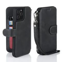 軽薄 米軍MIL規格 手帳型 スマホケース ストラップ iphone12プロマックスケース ケース 耐衝撃 Max レンズ保護(アイフォン12プロマックス Pro 12 /あいふぉん12プロマックス/いphone12promax/アイホン12プロマックス iP