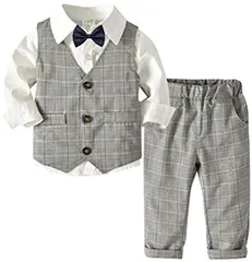 しあわせ倉庫 男の子 スーツ キッズ フォーマル セットアップ ベビー タキシード 初節句 出産祝い 七五三 結婚式 おしゃれ 子供服 FOBOGY(110)