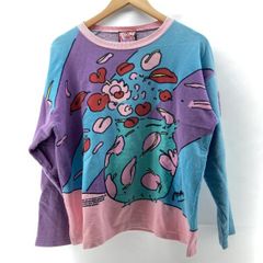 89年ビンテージ Peter Max ピーターマックス リバーシブル スウェット 