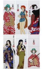[중고] 잡화 총 6종 세트 그림 봉제인 [이치반 복권 원피스 ONE PIECE GIRL'S COLLECTION -화노막-] E상