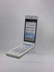 美品 スマスタ スマホデビュー ドコモ P-01J ホワイト ガラホ ワンセグ 美品 スマスタ スマホデビュー ドコモ P-01J ホワイト ガラホ