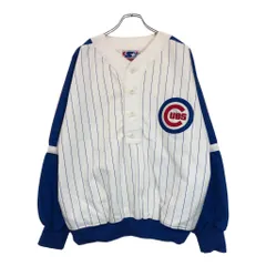 90年代 STARTER スターター MLB シカゴ・カブス ベースボールシャツ ユニフォーム プロチーム メジャーリーグ(メンズ L)中古 古着 U6109のサムネイル