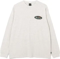 [マナスタッシュ] HEMP L/S TEE ORIGINAL LOGO ヘンプ ロングスリーブ Tシャツ オリジナルロゴ