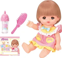 【新品】 パイロットコーポレーション 2022年リニューアル版 CORPORATION 2022年発売モデル 1851568 メルちゃん パイロット PILOT 色変わる ピンク色 お風呂 キレイ ブラシ お世話 だっこ ミルク 人形 髪型 知育 服のサムネイル