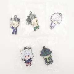 HUNTERXHUNTER カプセルラバーマスコットBEST 5種セット ハンターハンター バンダイ BANDAI 未開封