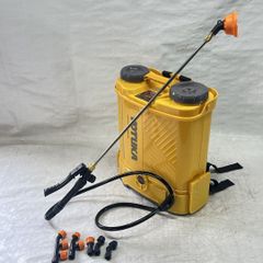 【展示品】 電動噴霧器 背負い式 12L バッテリー式 ノズル6種付 かき混ぜ機能付き イエロー YS-EFULB12L 【695】