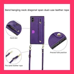 【スタッフおすすめ！】iPhone X/XS 対応 iPhone Xs スマホ ケース iPhone XS 肩掛け 首かけ 斜めがけ ショルダー ケースiPhone XS 財布型 ケース iPhone X スマホ 携帯 用 ケース iPho