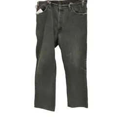 リーバイス Levis 90S MADE IN USA ボタン裏575刻印 オレンジタブ 517 ブラックデニムパンツ メンズ  W38 L32