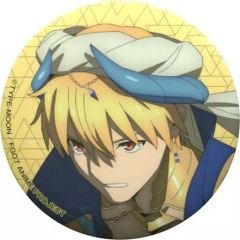 [중고] 배지 핀스(캐릭터) 캐스터/길가메쉬 캔 배지 [Fate/Grand Order - 절대 마수 전선 바빌로니아-×세가] UFO 캐쳐 플레이 특전