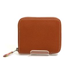 エルメス HERMES アザップ コンパクト シルクイン コインパース コインケース ゴールド □R刻印【中古】Aランク