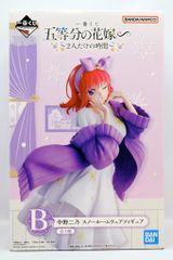BANDAI SPIRITS 이치 반 쿠지 5등분의 신부∽ 2명만의 시간 B상 나카노 니노 스노우 룸 웨어 피규어