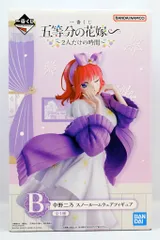 BANDAI SPIRITS 一番くじ 五等分の花嫁∽ ２人だけの時間 B賞 中野二乃 スノールームウェアフィギュア