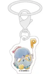 【中古】キーホルダー タキシードサム 「めじるしチャーム サンリオキャラクターズ はぴだんぶい 06.グラフアートイラスト」